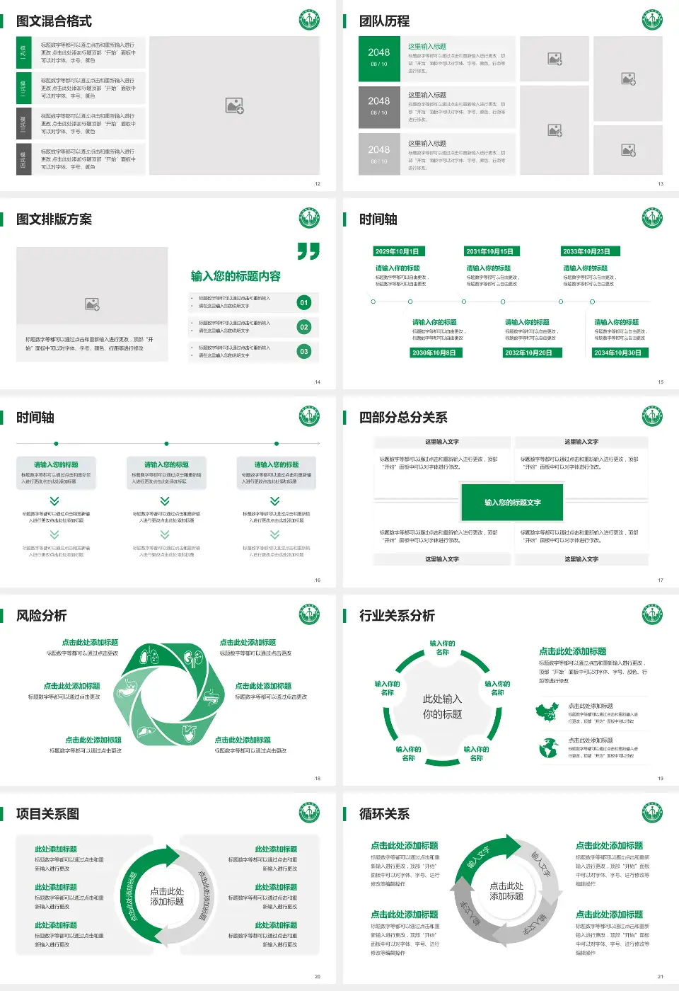 重庆垫江县中医院项目申请与汇报PPT模板16:9格式幻灯片预览图3