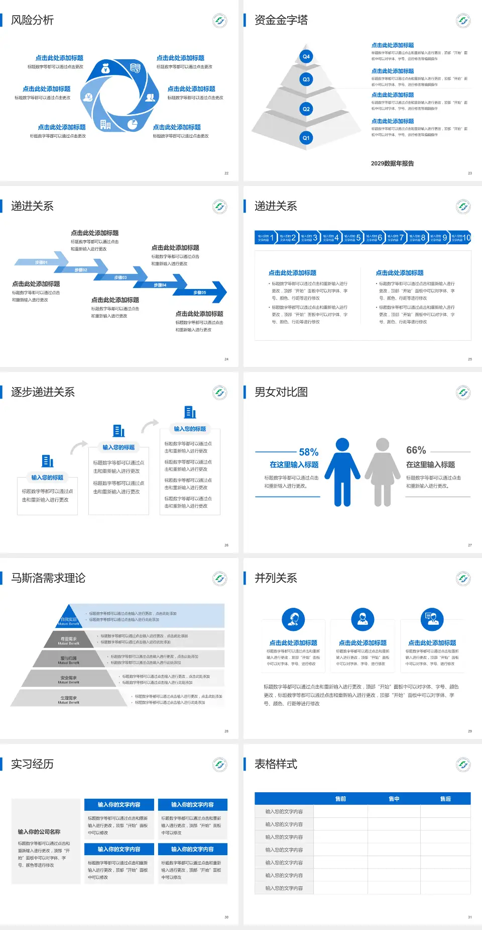 重庆医科大学附属第一医院项目申请与汇报PPT模板4:3格式幻灯片预览图4