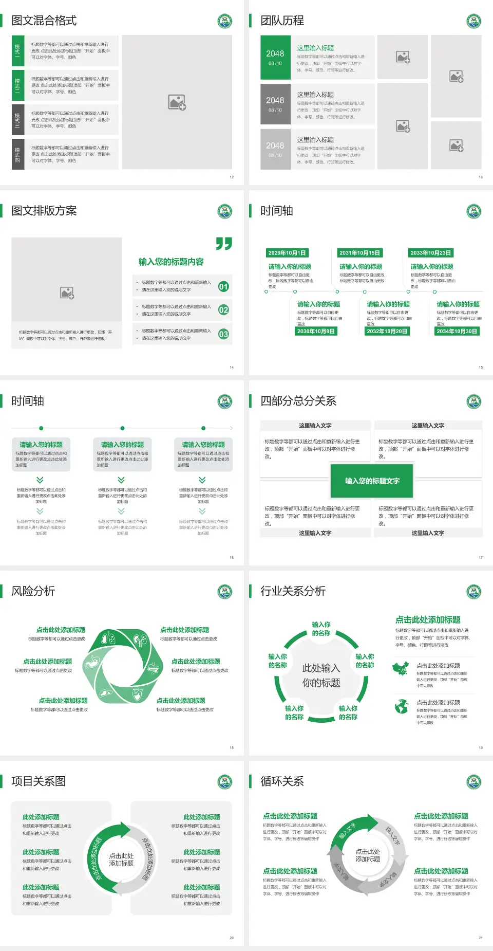 临沧地区精神病院项目申请与汇报PPT模板4:3格式幻灯片预览图3