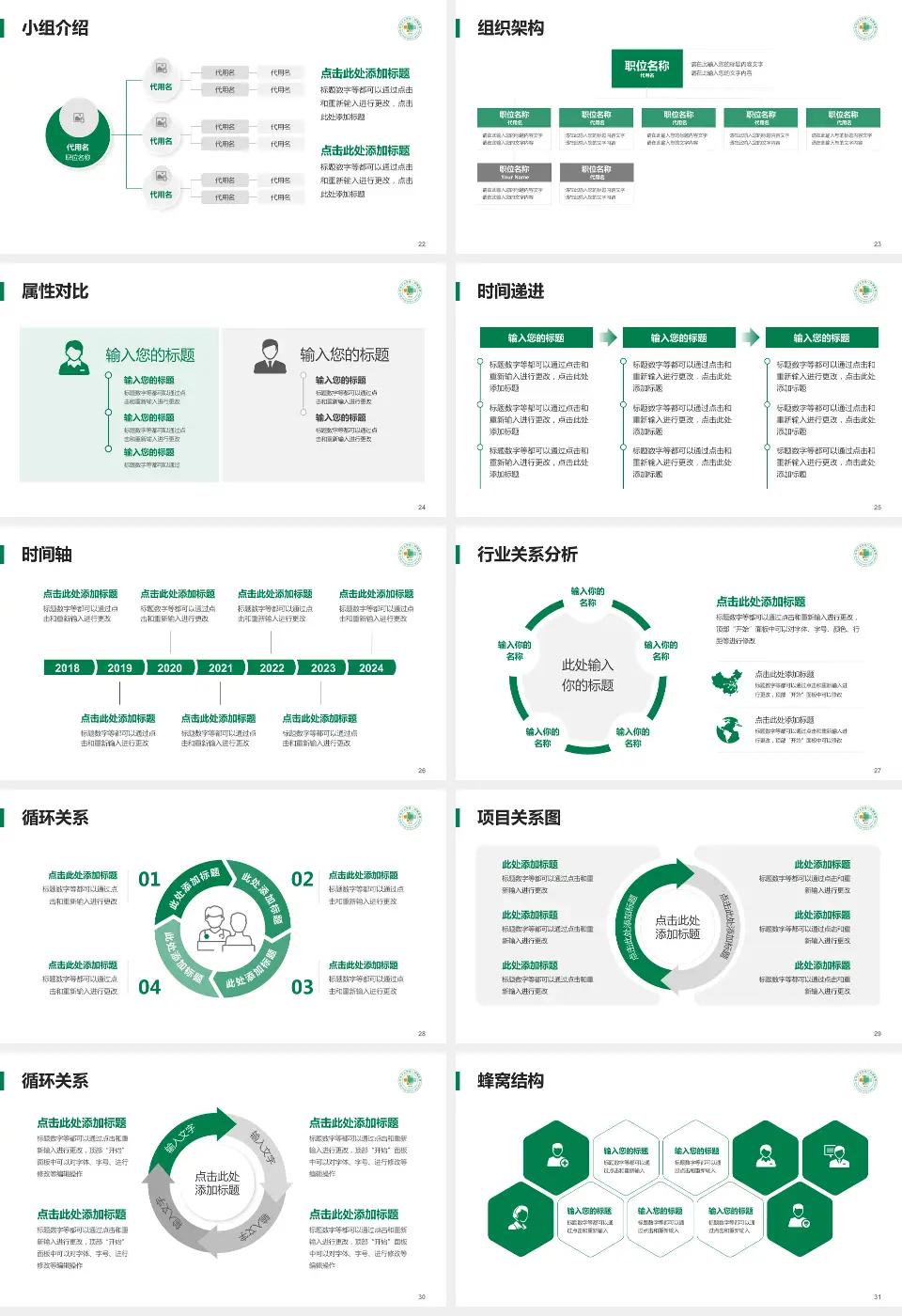 石河子大学医学院第一附属医院品管圈PDCA演示专用PPT模板16:9格式幻灯片预览图4