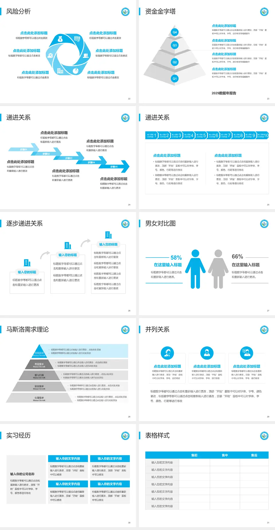 景洪市第一人民医院项目申请与汇报PPT模板4:3格式幻灯片预览图4