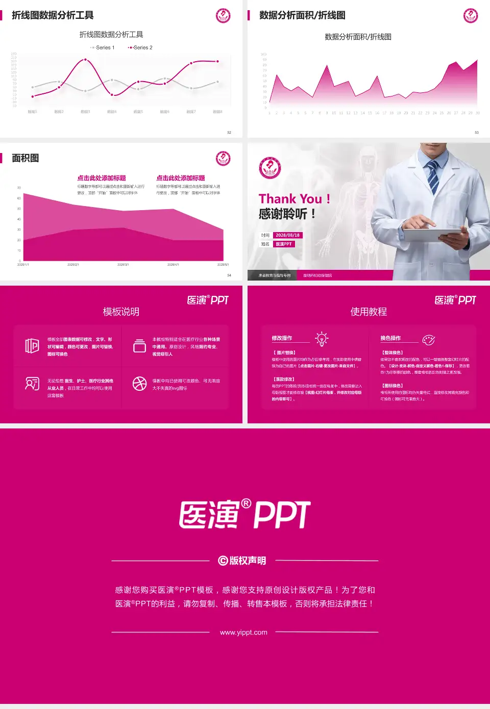 昆明市妇幼保健院患者教育与指导PPT模板16:9格式幻灯片预览图7