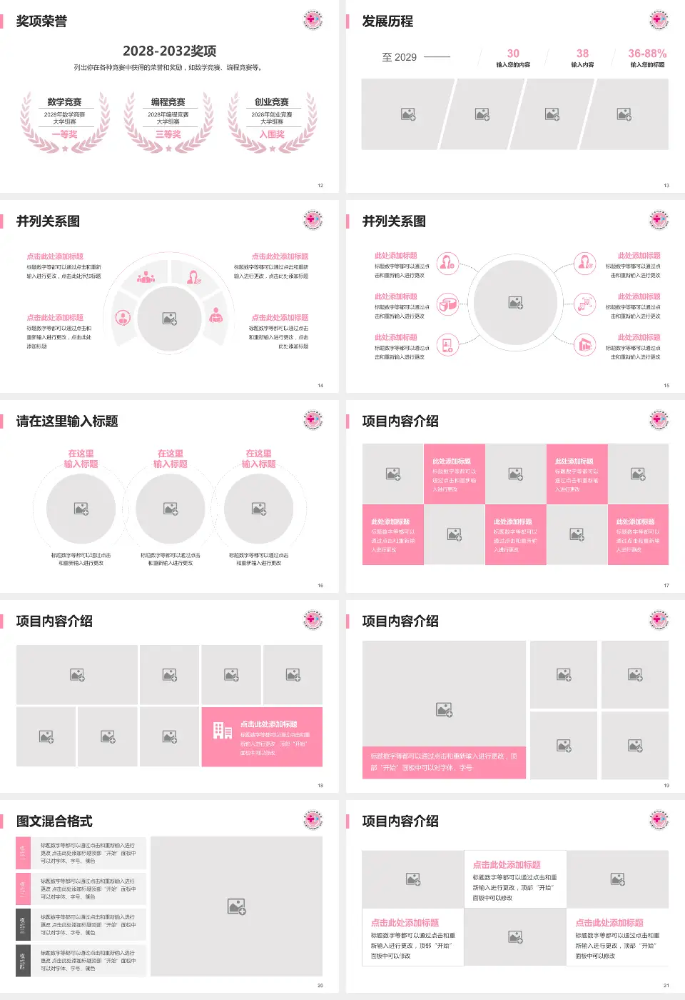重庆市妇幼保健院护理专业职业生涯规划PPT模板16:9格式幻灯片预览图3