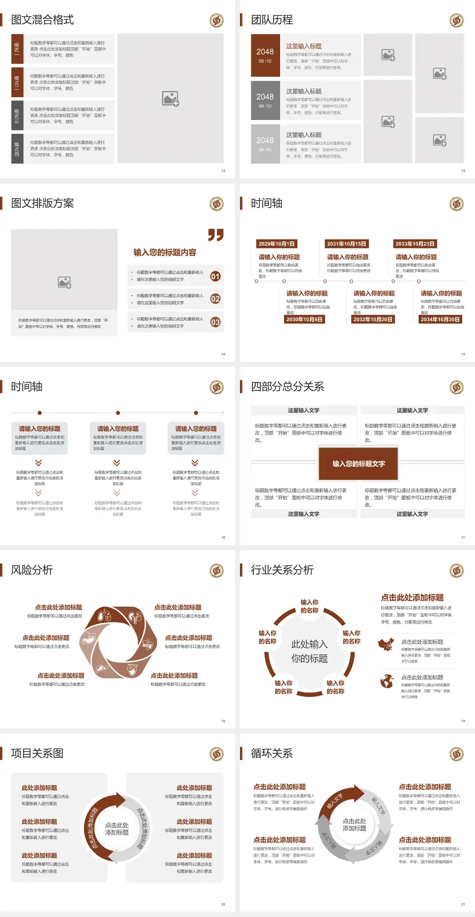 昌吉州中医院项目申请与汇报PPT模板4:3格式幻灯片预览图3