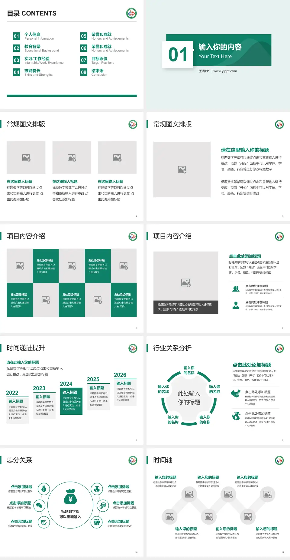 西双版纳州人民医院财务与预算报告PPT模板4:3格式幻灯片预览图2