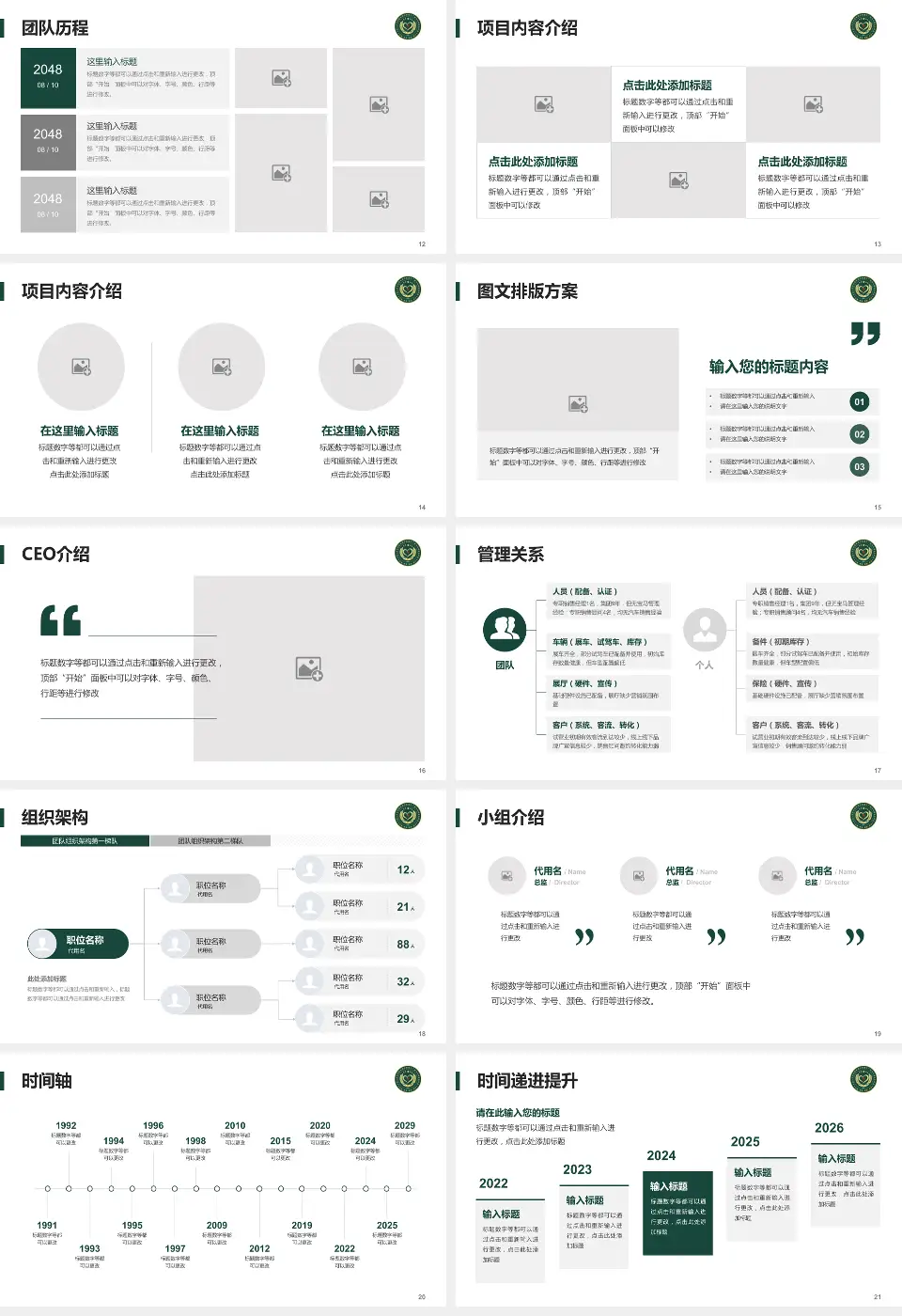 武警新疆兵团指挥部医院医院管理报告PPT模板16:9格式幻灯片预览图3