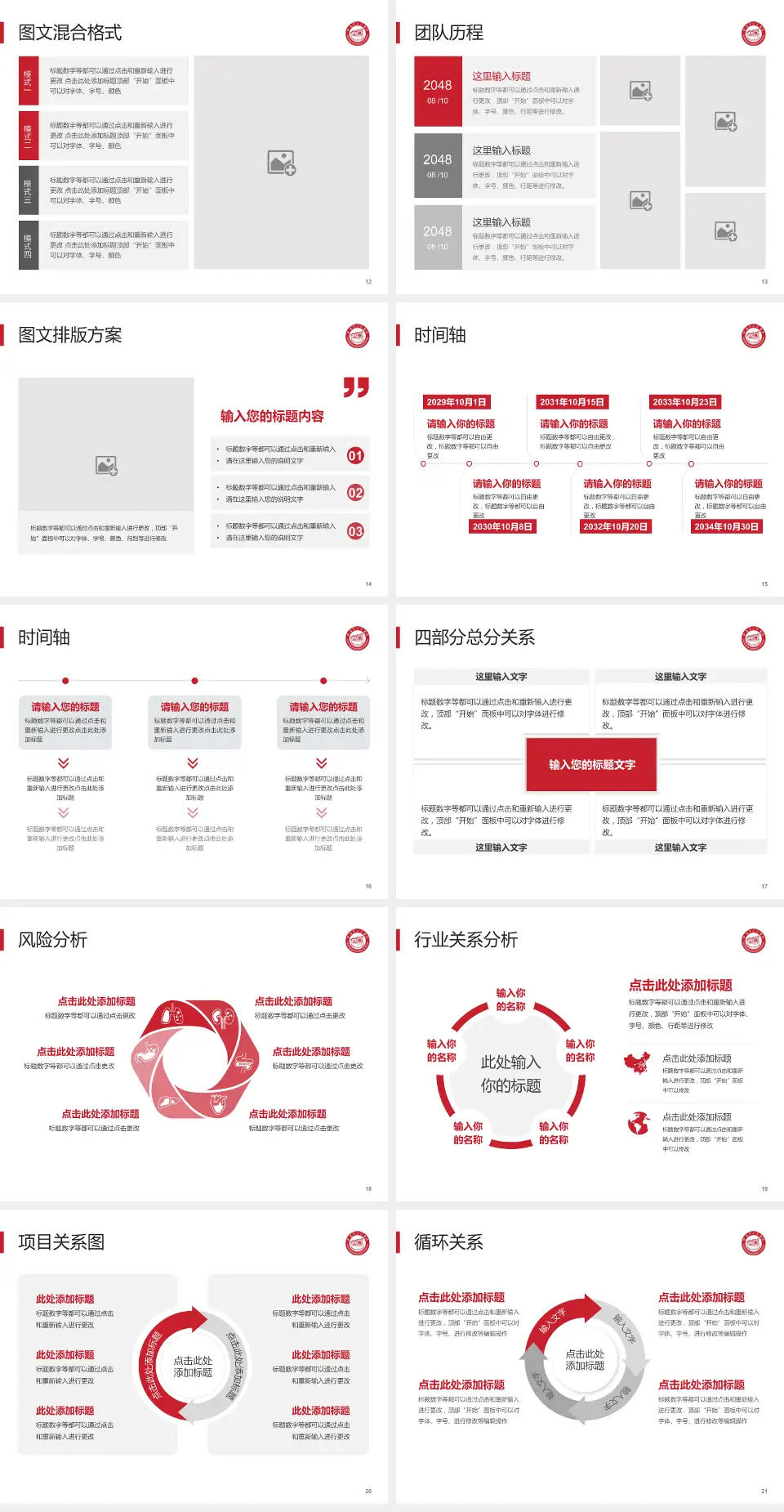 重庆市人民医院(中山院区)项目申请与汇报PPT模板4:3格式幻灯片预览图3