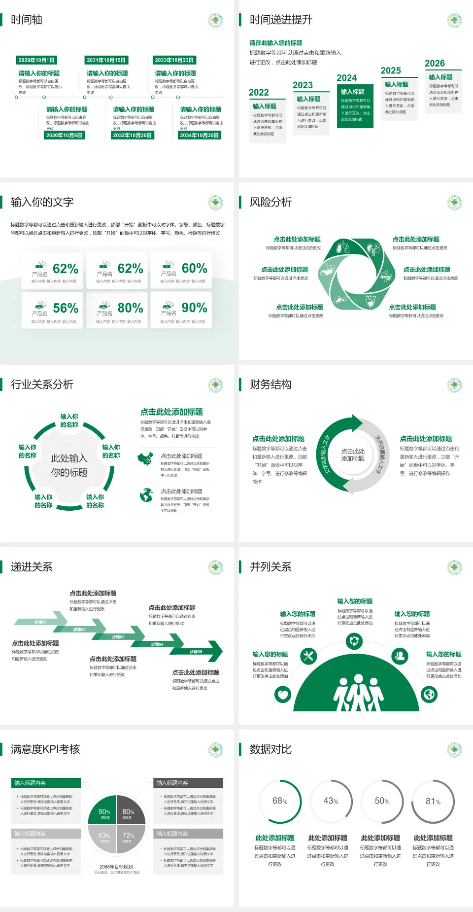 石河子大学医学院第一附属医院病例分享与讨论PPT模板4:3格式幻灯片预览图3