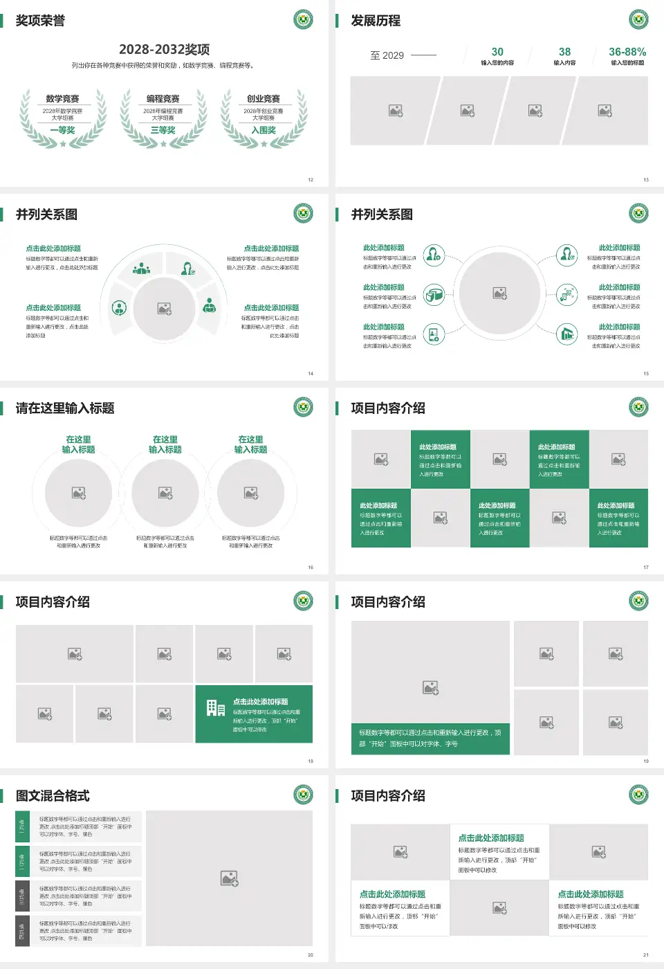 昆明市东川区精神病院护理专业职业生涯规划PPT模板16:9格式幻灯片预览图3