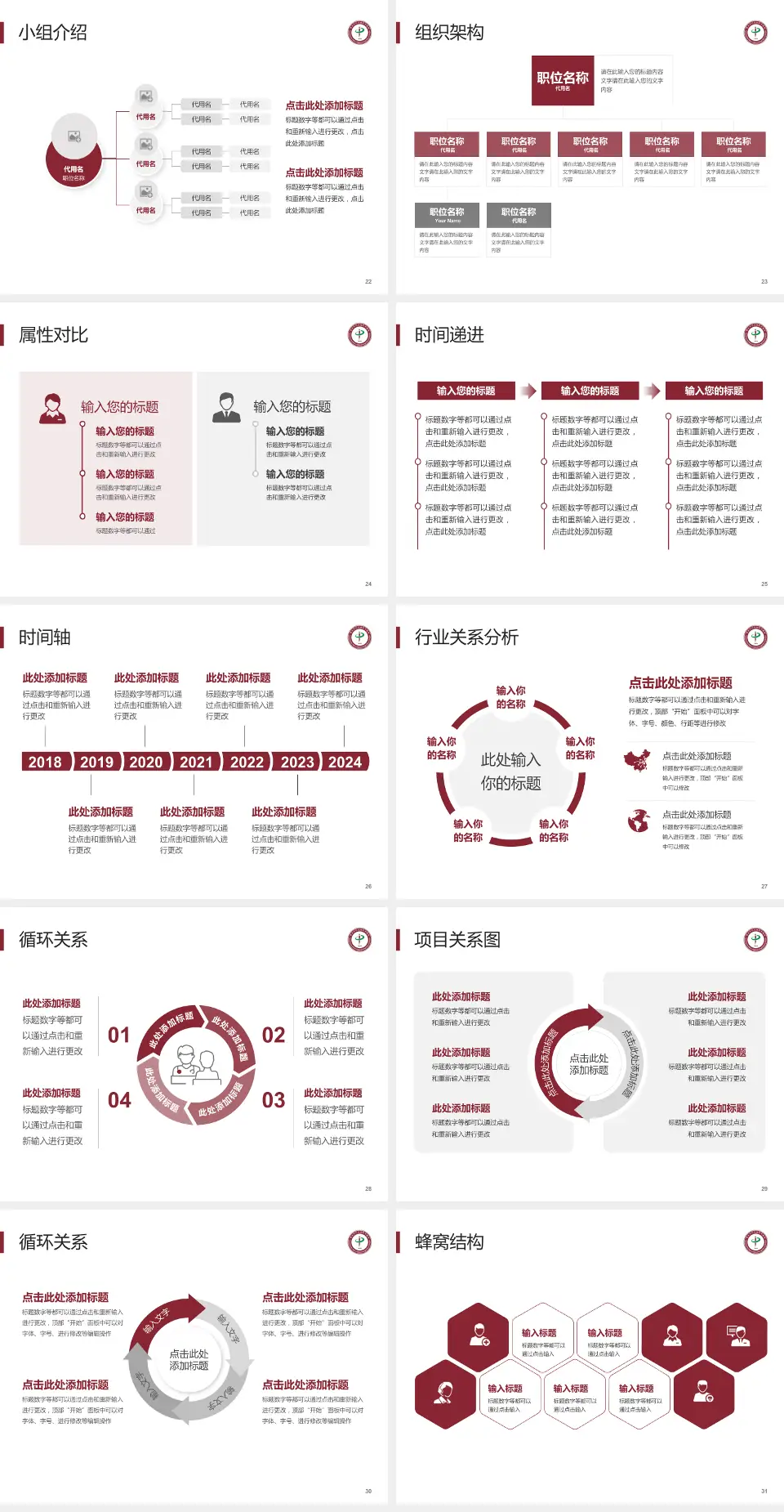 重庆市九龙坡区中医院品管圈PDCA演示专用PPT模板4:3格式幻灯片预览图4