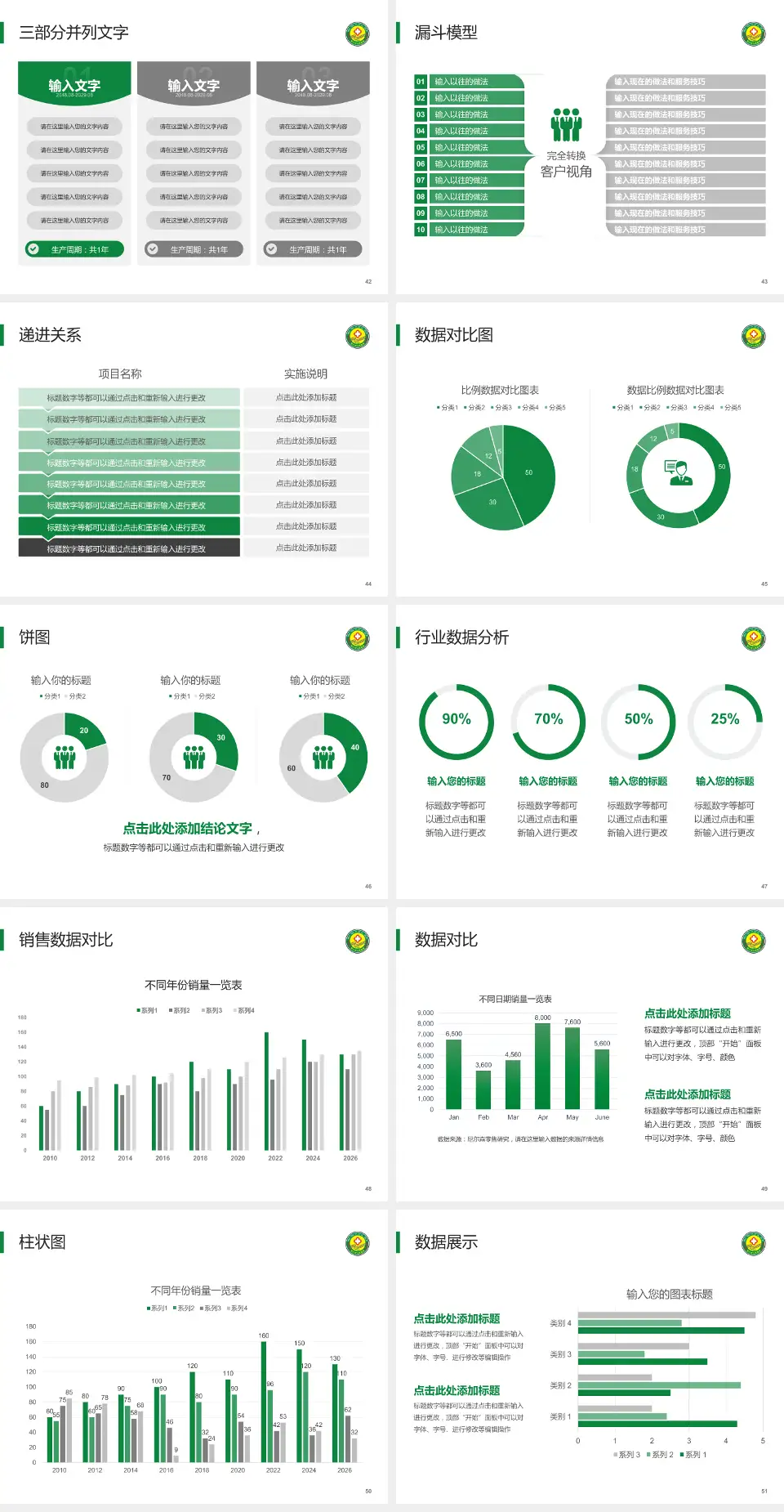 怒江州人民医院患者教育与指导PPT模板4:3格式幻灯片预览图6