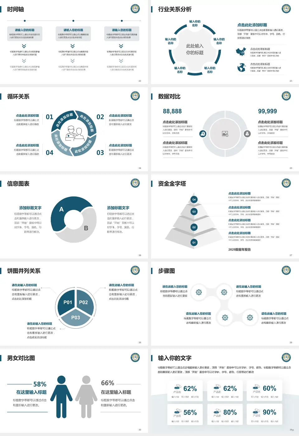 昆明医科大学第二附属医院医院管理报告PPT模板16:9格式幻灯片预览图4