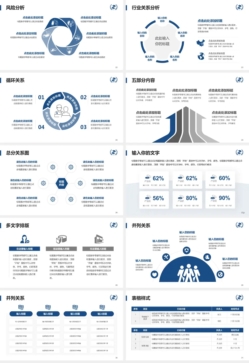 重庆医科大学附属第二医院科室介绍与推广PPT模板16:9格式幻灯片预览图4