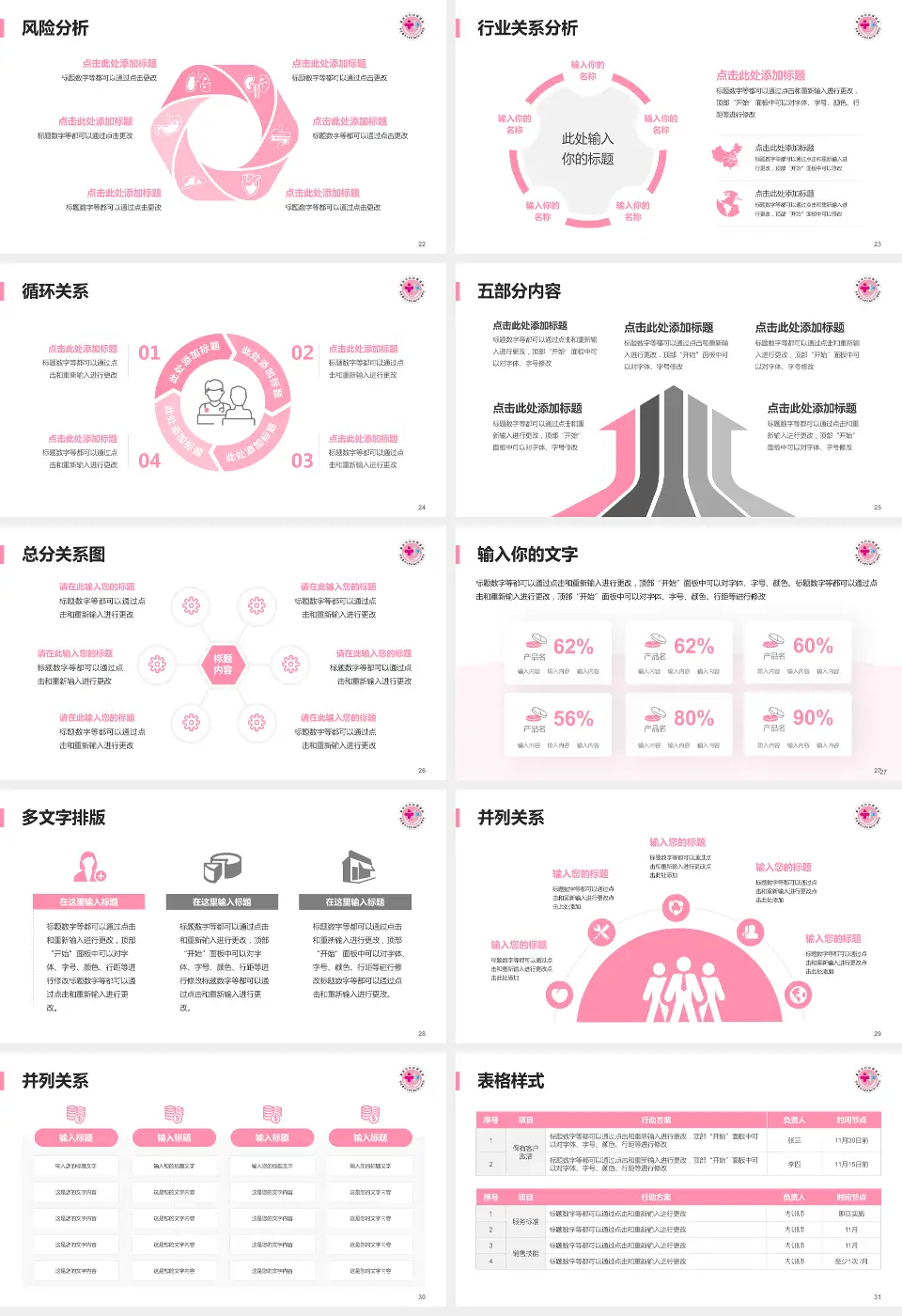 重庆市妇幼保健院科室介绍与推广PPT模板16:9格式幻灯片预览图4