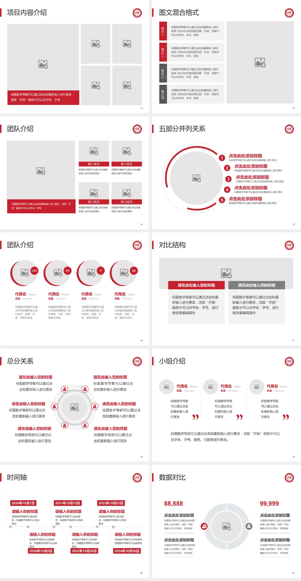 重庆市人民医院(中山院区)医疗知识普及PPT模板4:3格式幻灯片预览图3