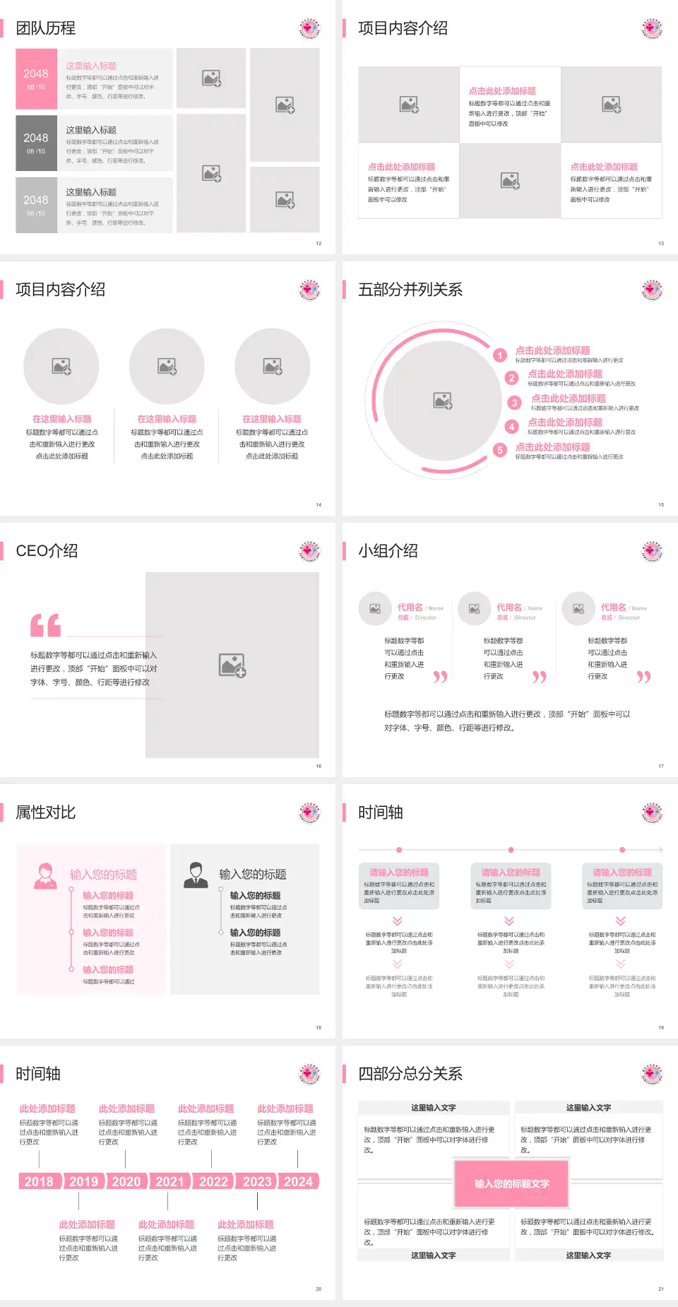 重庆市妇幼保健院科研成果展示PPT模板4:3格式幻灯片预览图3