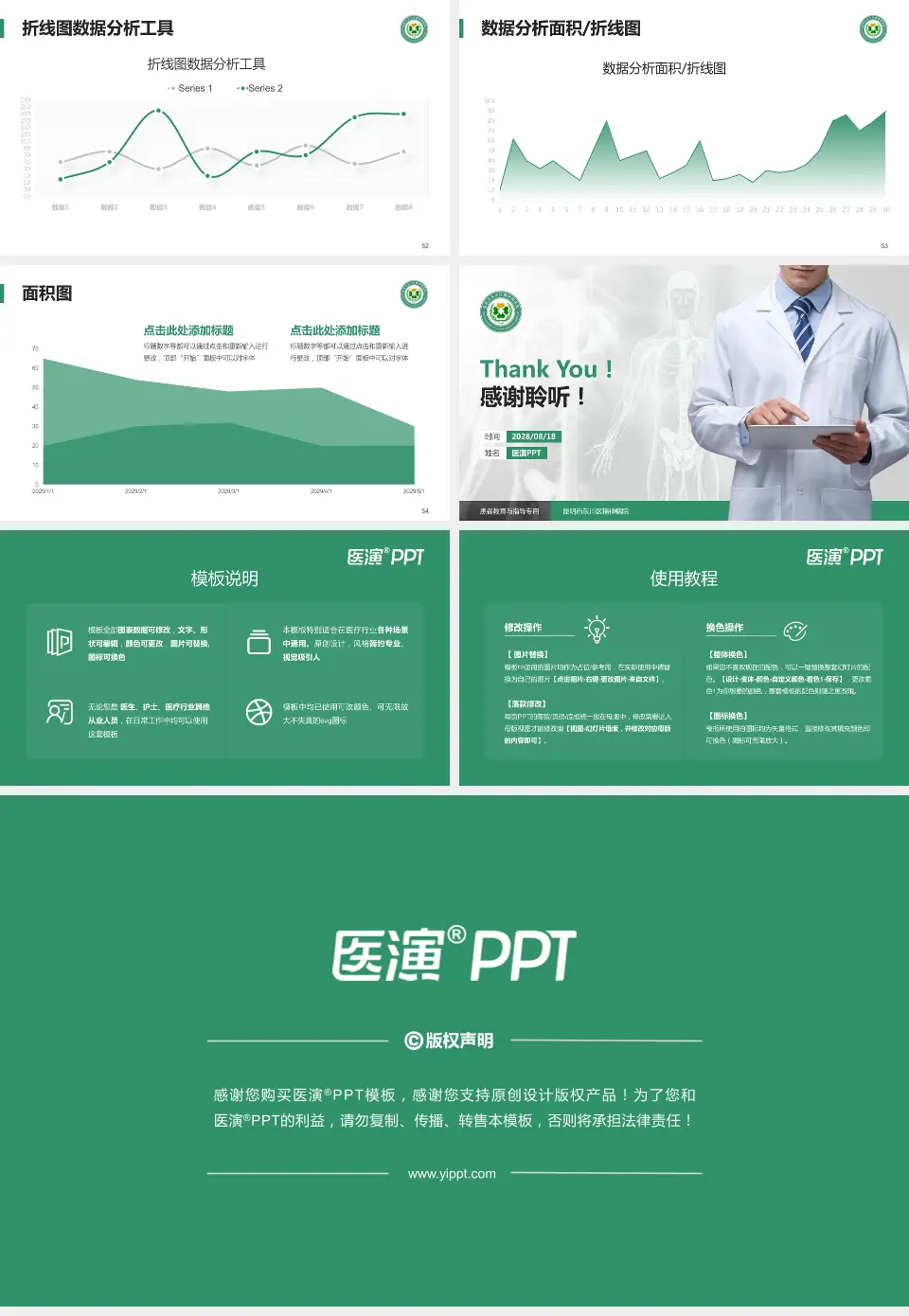 昆明市东川区精神病院患者教育与指导PPT模板16:9格式幻灯片预览图7