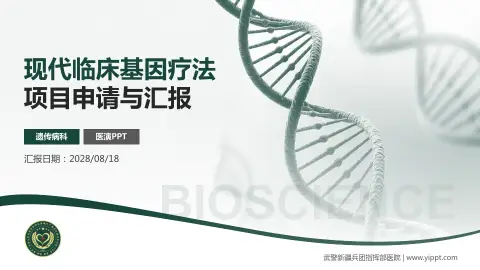 武警新疆兵团指挥部医院项目申请与汇报PPT模板