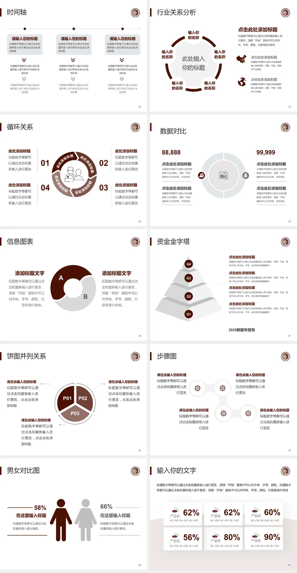 云南省思茅地区中医医院医院管理报告PPT模板4:3格式幻灯片预览图4