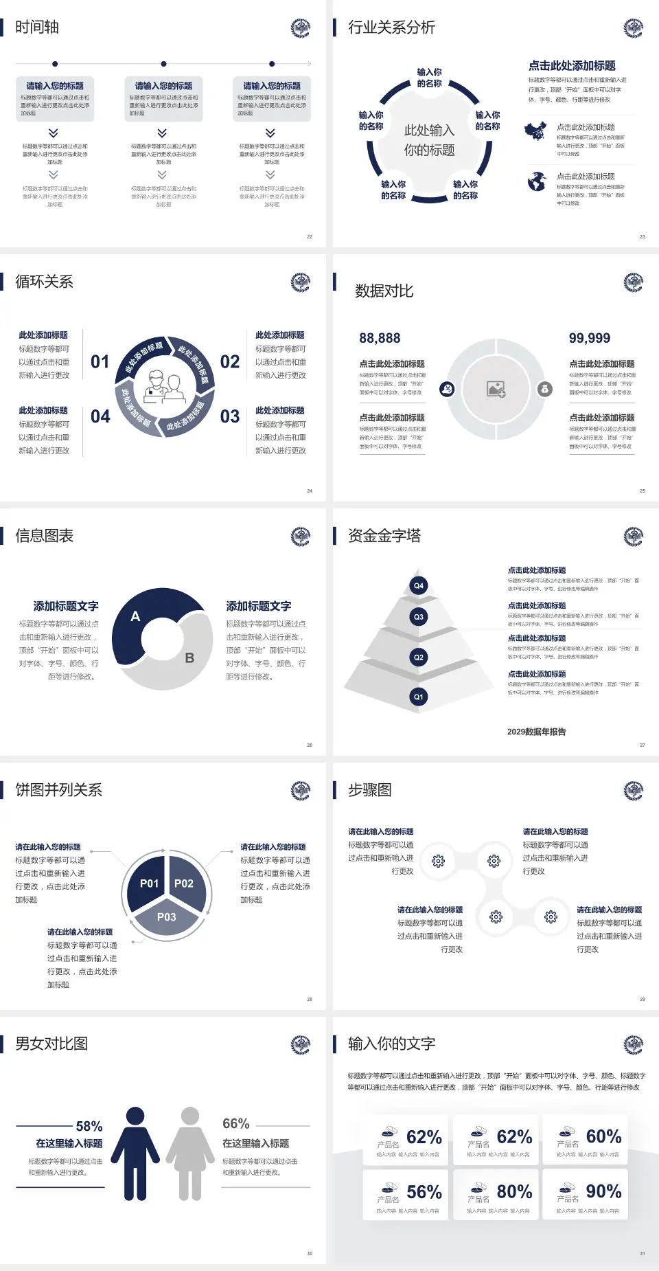 昆明市第一人民医院医院管理报告PPT模板4:3格式幻灯片预览图4