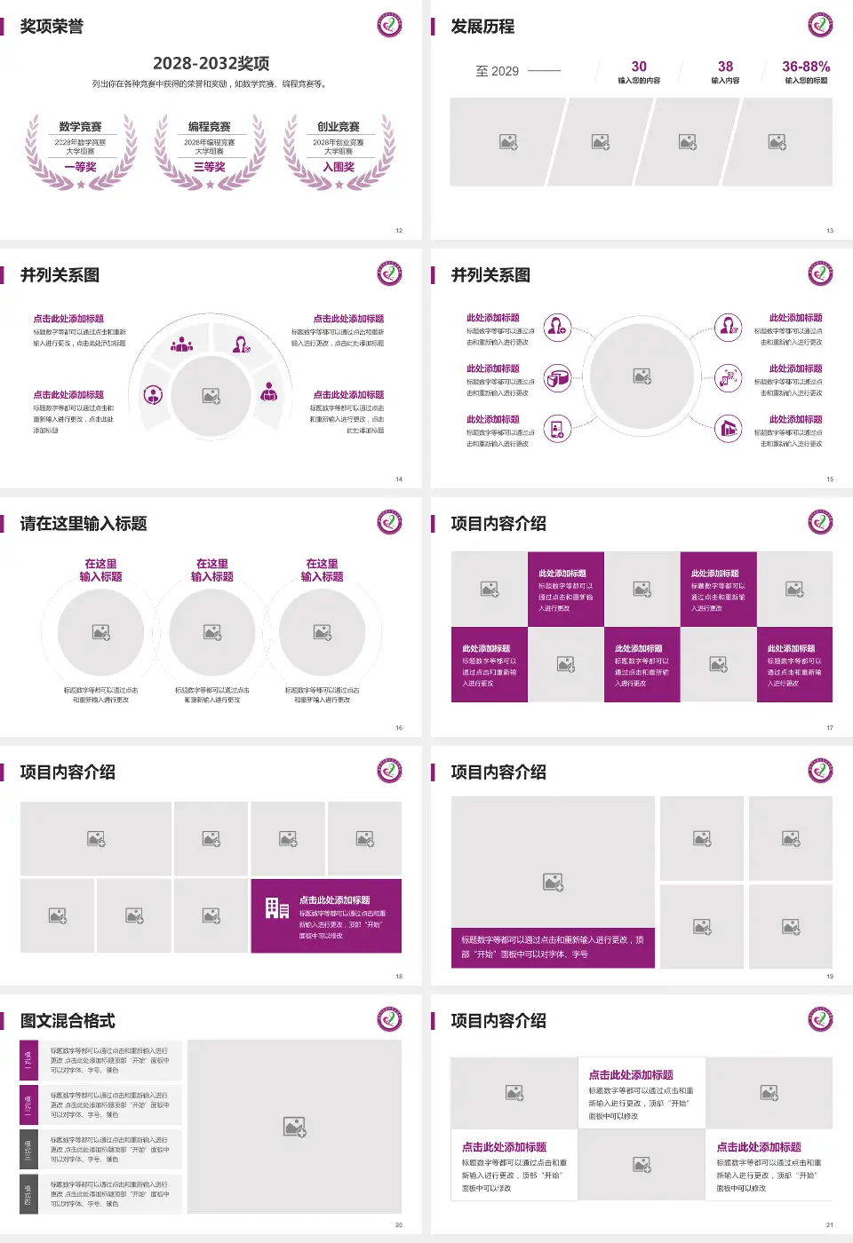 重庆市涪陵区妇幼保健院新城区院区护理专业职业生涯规划PPT模板16:9格式幻灯片预览图3