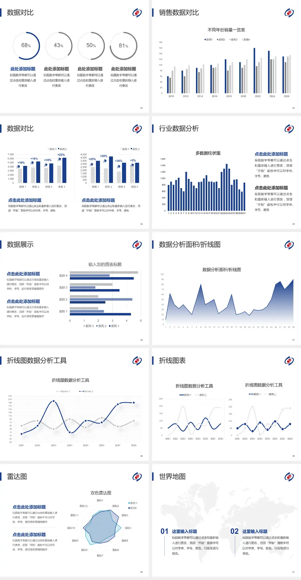 昭通市第一人民医院会议与研讨会PPT模板4:3格式幻灯片预览图5