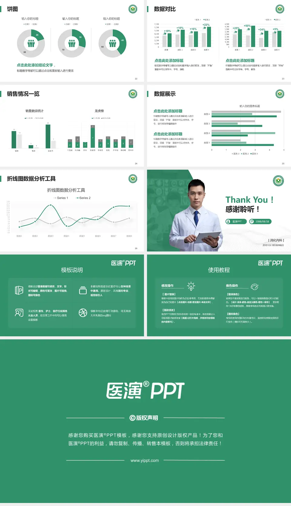 昆明市东川区精神病院病例分享与讨论PPT模板16:9格式幻灯片预览图4