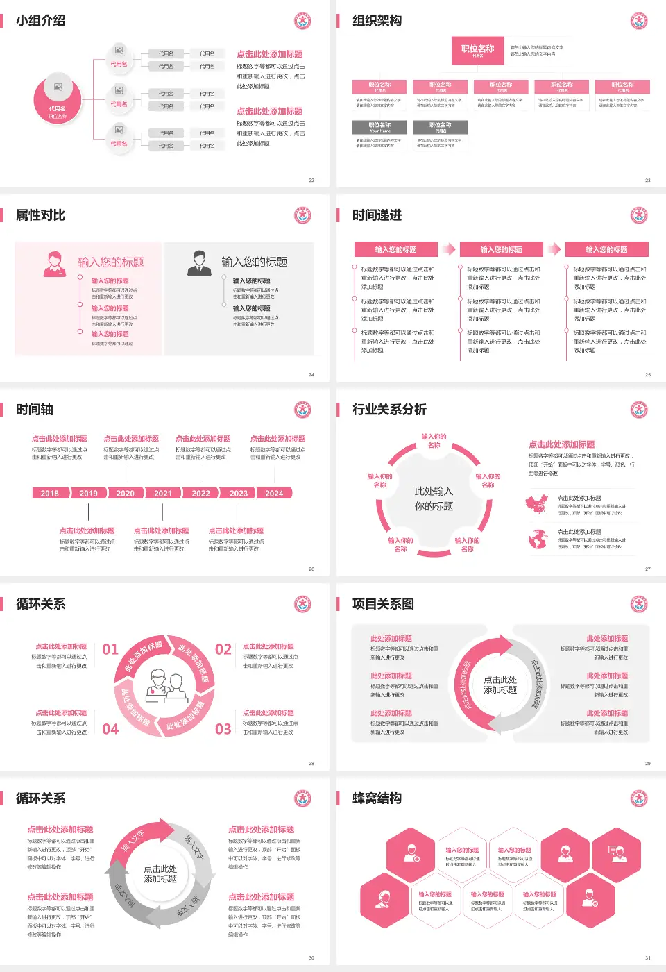 昆明市儿童医院品管圈PDCA演示专用PPT模板16:9格式幻灯片预览图4
