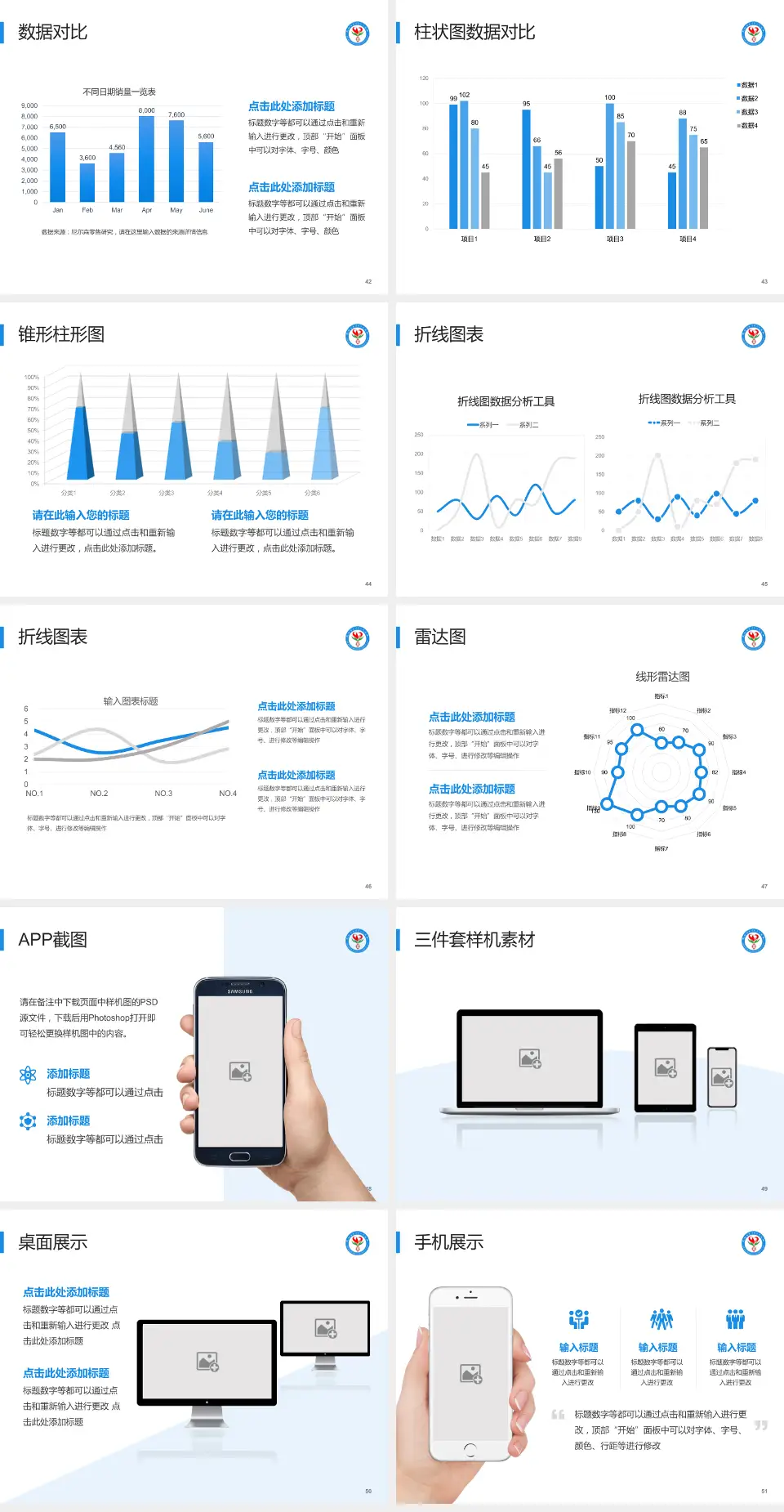 昆明市东川区第一人民医院医院管理报告PPT模板4:3格式幻灯片预览图6