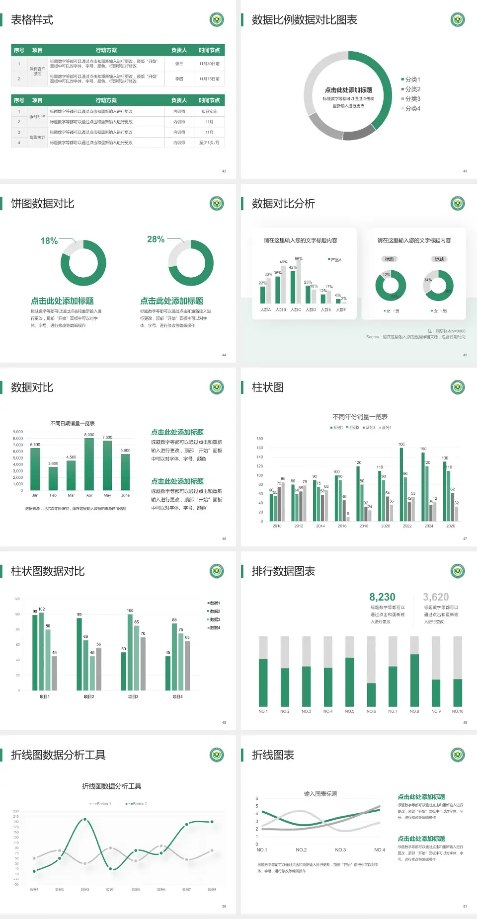 昆明市东川区精神病院医院简介/日常通用PPT模板4:3格式幻灯片预览图6