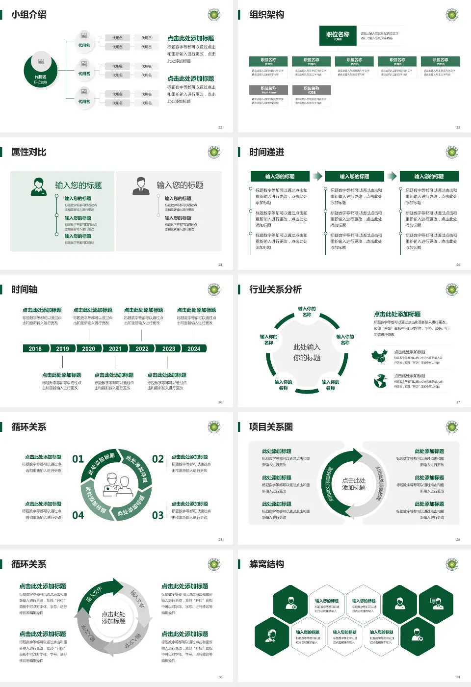 重庆市中医院品管圈PDCA演示专用PPT模板16:9格式幻灯片预览图4