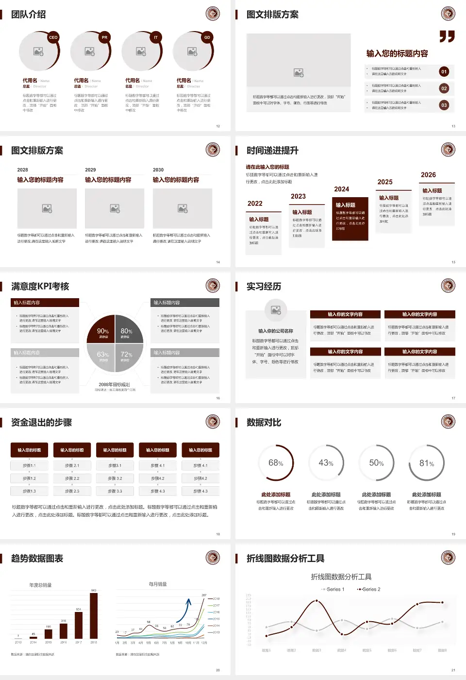 云南省思茅地区中医医院培训与教育PPT模板16:9格式幻灯片预览图3