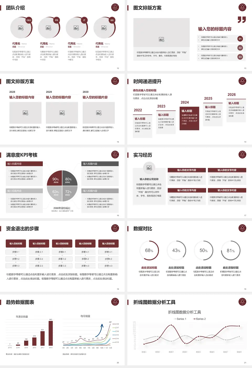 云南中西结合医院培训与教育PPT模板16:9格式幻灯片预览图3