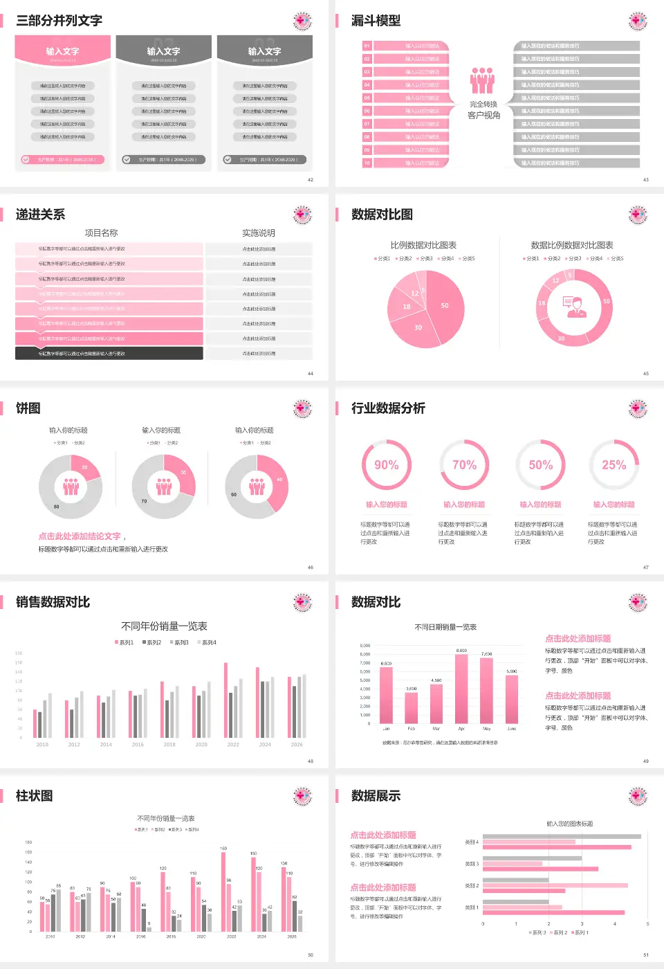 重庆市妇幼保健院患者教育与指导PPT模板16:9格式幻灯片预览图6