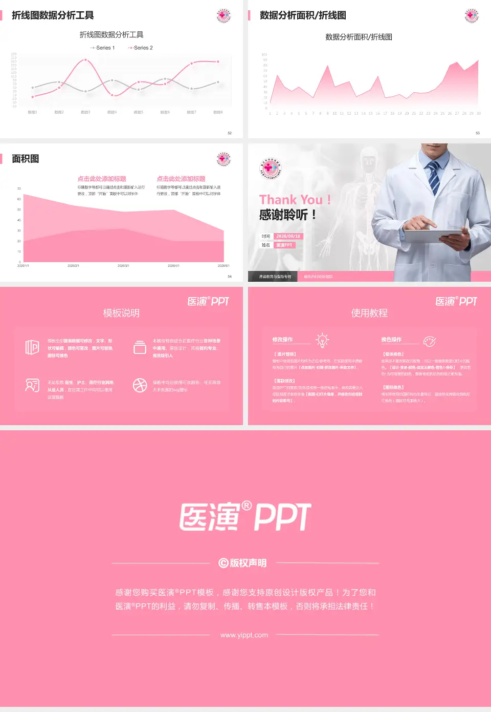 重庆市妇幼保健院患者教育与指导PPT模板16:9格式幻灯片预览图7