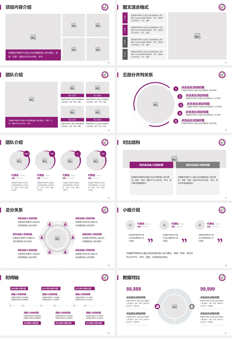 重庆市涪陵区妇幼保健院医疗知识普及PPT模板16:9格式幻灯片预览图3
