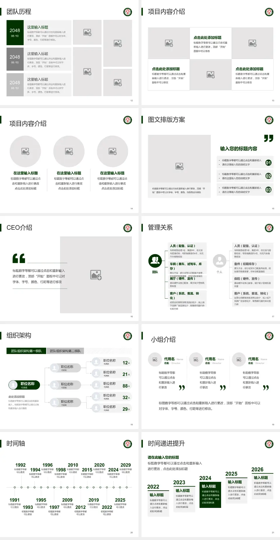 青海省交通医院医院管理报告PPT模板4:3格式幻灯片预览图3