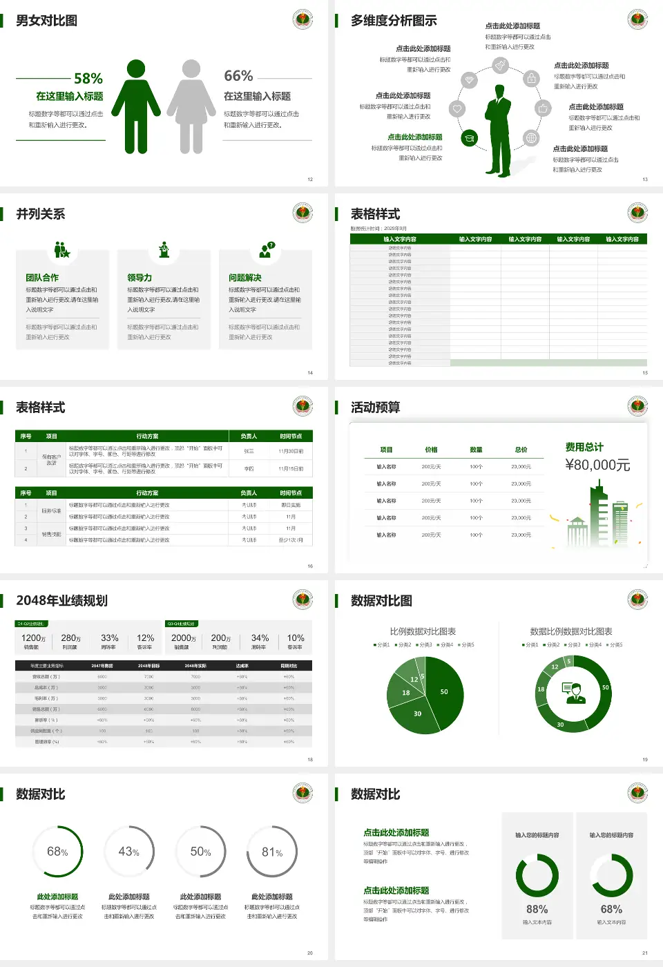 中国人民解放军西藏军区总医院财务与预算报告PPT模板16:9格式幻灯片预览图3
