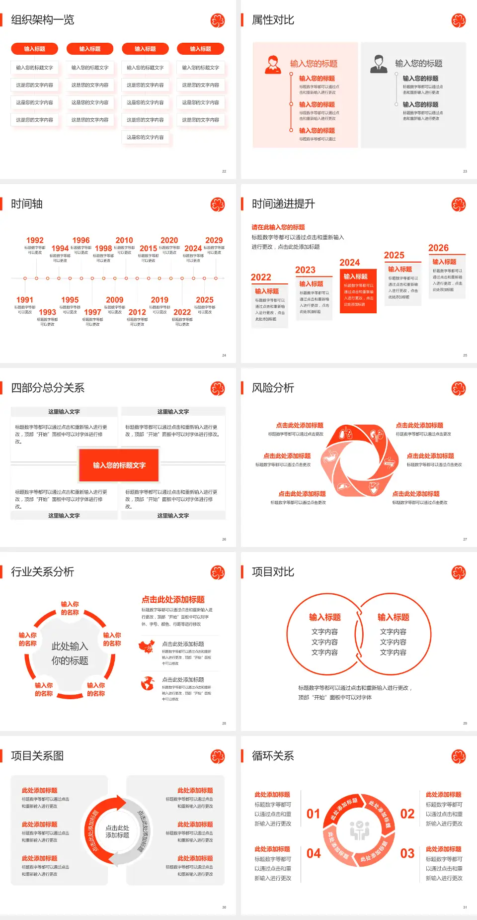 玛丽医院医疗行业比赛专用PPT模板4:3格式幻灯片预览图4