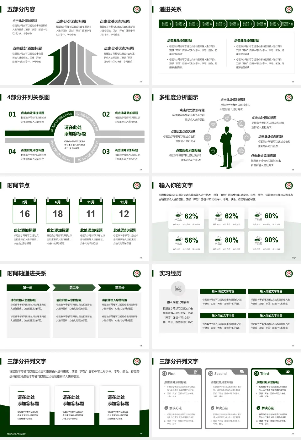 青海省交通医院品管圈PDCA演示专用PPT模板16:9格式幻灯片预览图5