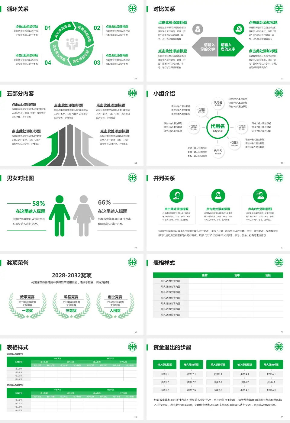 亚东纪念医院医院简介/日常通用PPT模板16:9格式幻灯片预览图5