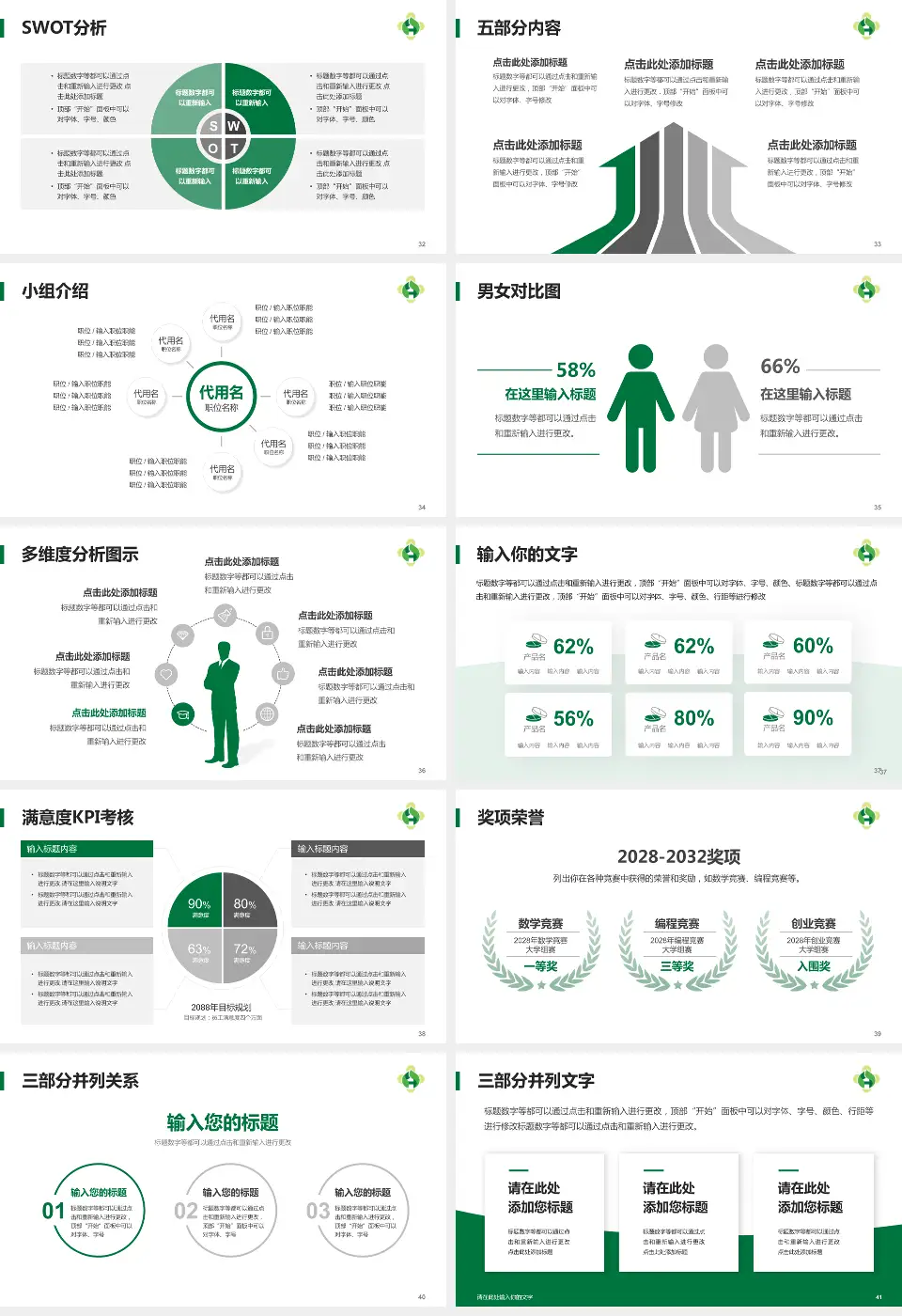互助县人民医院医疗行业比赛专用PPT模板16:9格式幻灯片预览图5