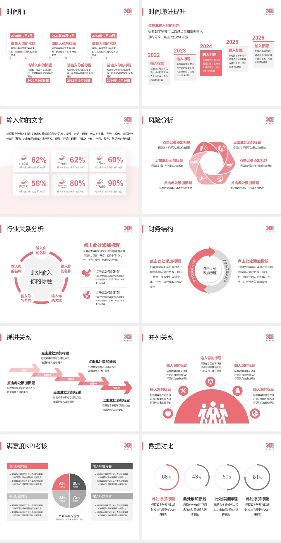 中国人民解放军第四医院病例分享与讨论PPT模板4:3格式幻灯片预览图3