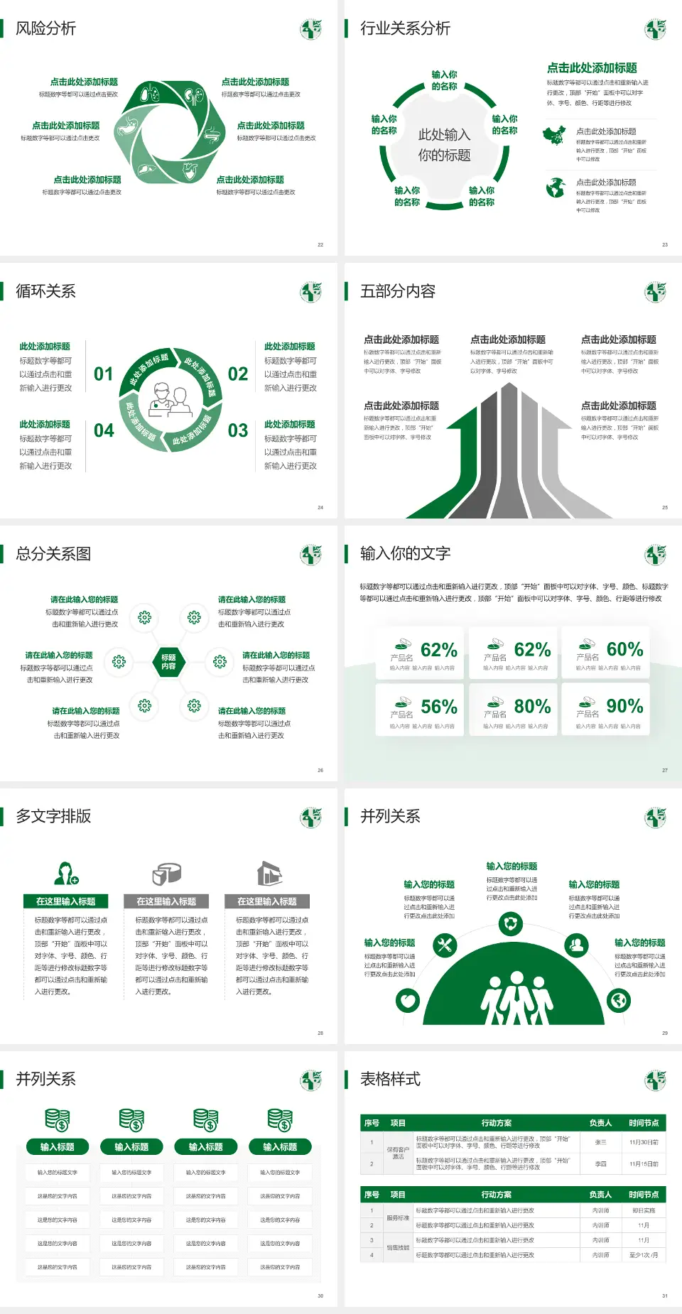 乌鲁木齐市中医院科室介绍与推广PPT模板4:3格式幻灯片预览图4