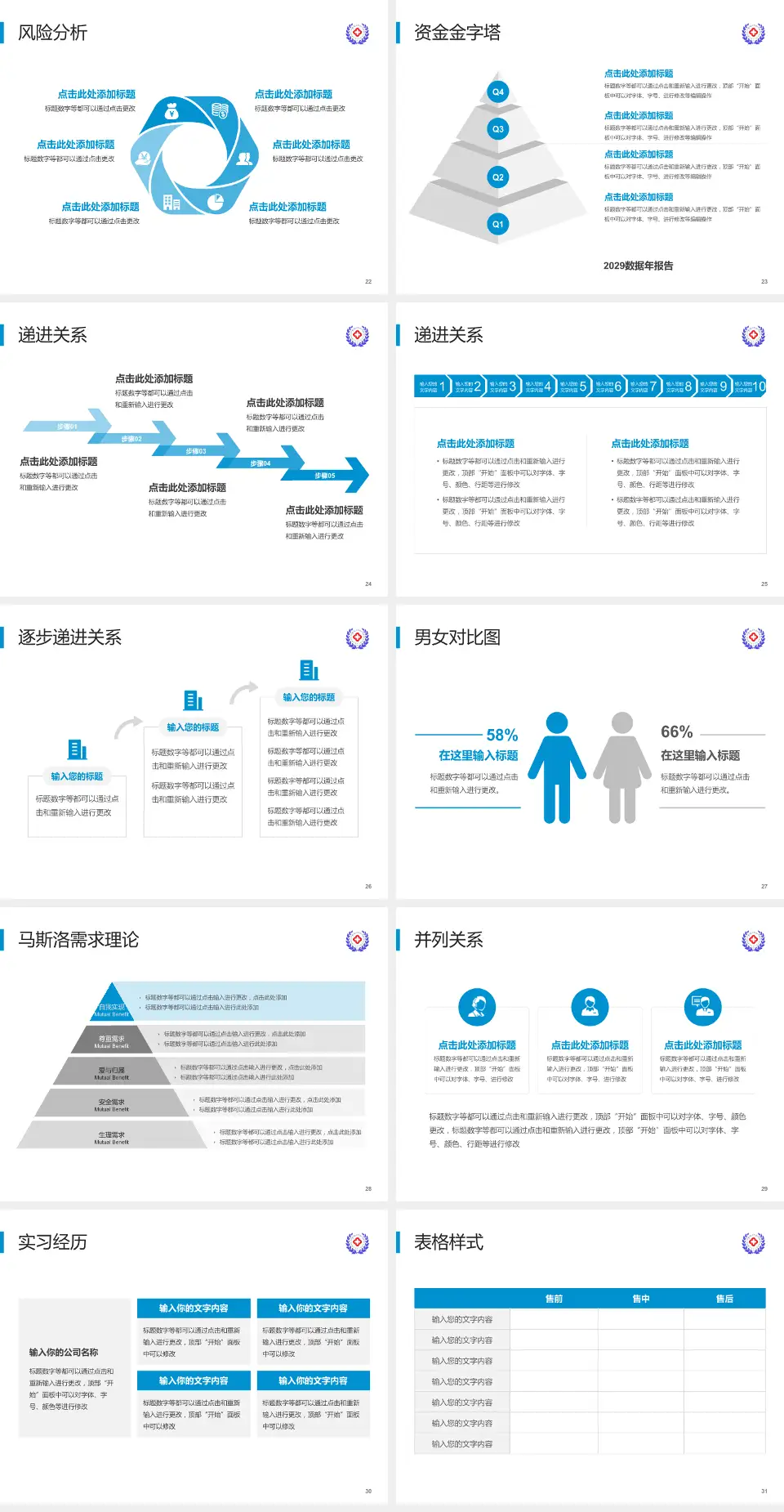 西藏自治区第一人民医院项目申请与汇报PPT模板4:3格式幻灯片预览图4