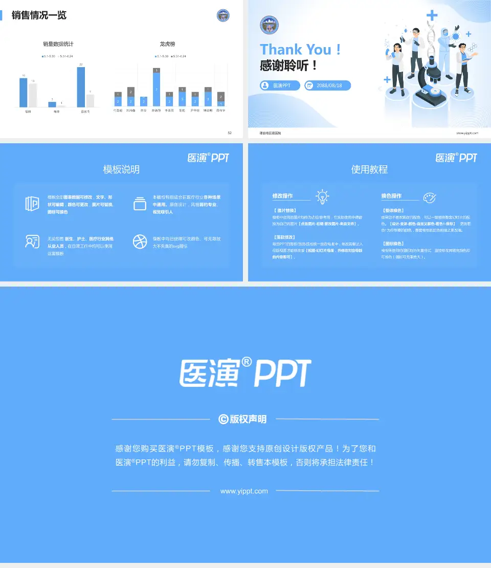 那曲地区藏医院品管圈PDCA演示专用PPT模板16:9格式幻灯片预览图7