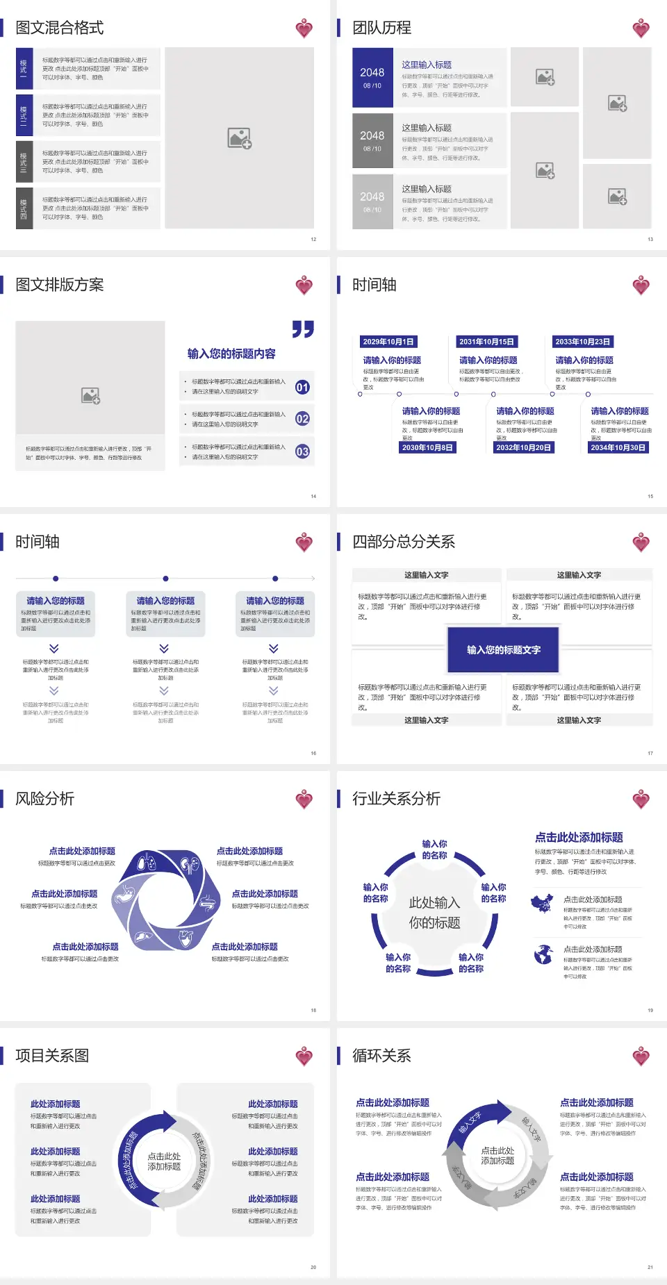 伊利沙伯医院项目申请与汇报PPT模板4:3格式幻灯片预览图3
