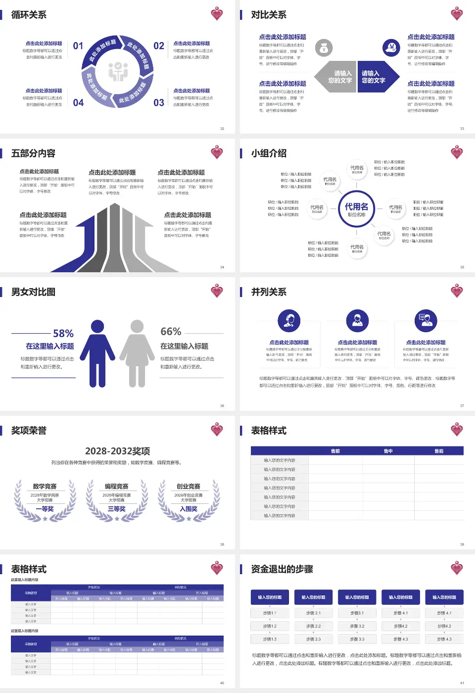 伊利沙伯医院医院简介/日常通用PPT模板16:9格式幻灯片预览图5