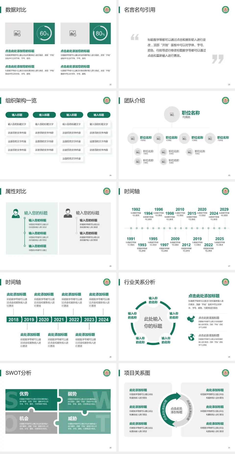 克拉玛依市中心医院医院简介/日常通用PPT模板4:3格式幻灯片预览图4