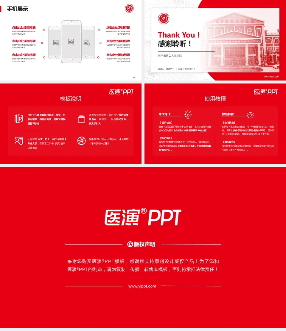 南宫市第二人民医院医院管理报告PPT模板16:9格式幻灯片预览图7